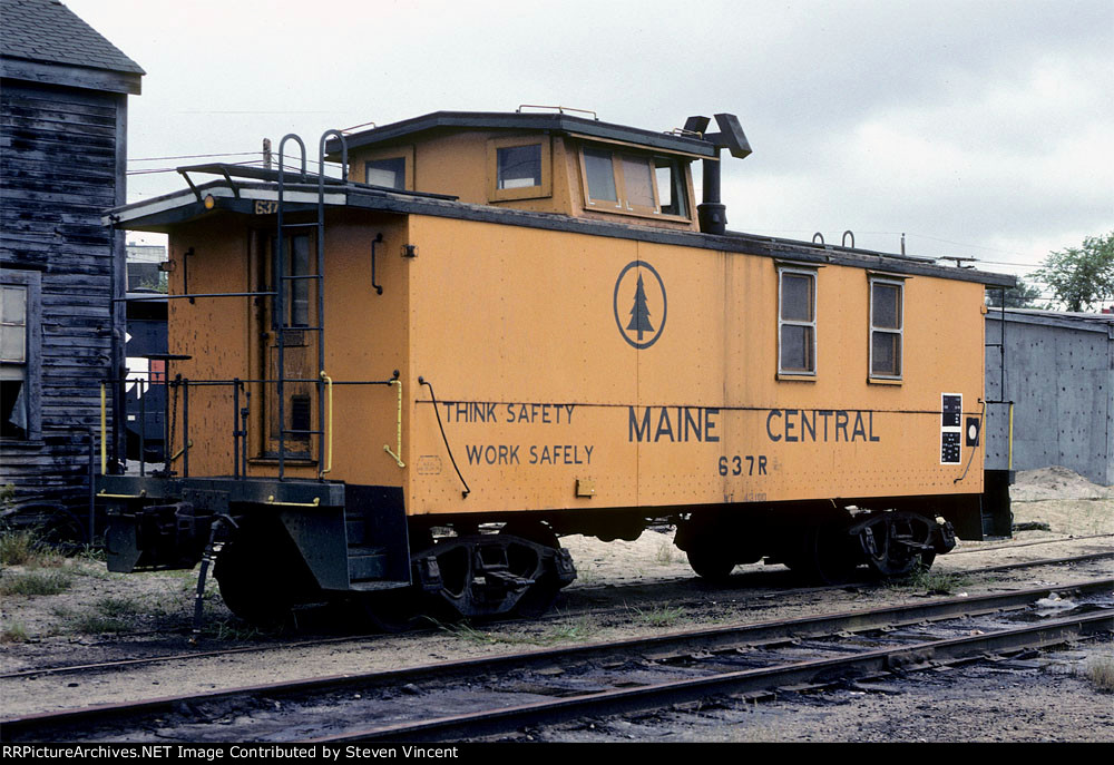 Maine Central caboose MEC #637